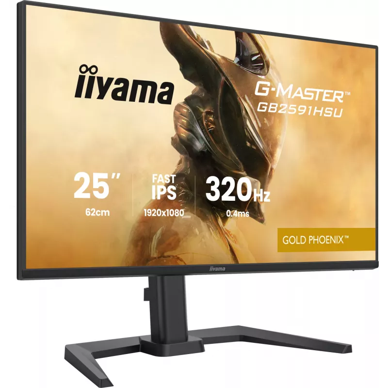 Mängumonitor IIYAMA G-Master GB2591HSU-B1 24,5 tolli (68,6 cm) Full HD — HDMI/DisplayPort/USB, must