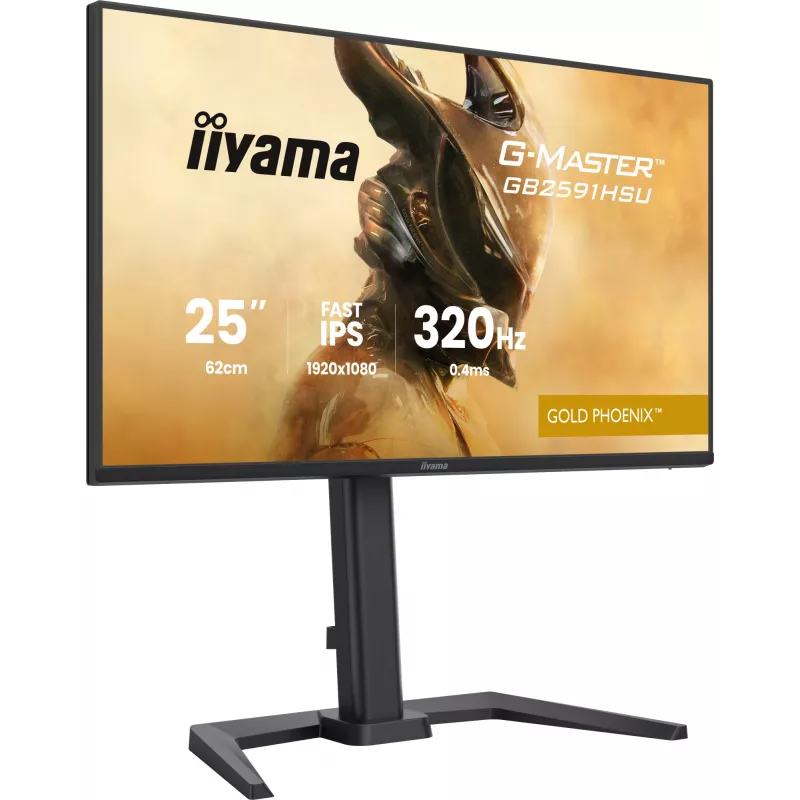 Mängumonitor IIYAMA G-Master GB2591HSU-B1 24,5 tolli (68,6 cm) Full HD — HDMI/DisplayPort/USB, must