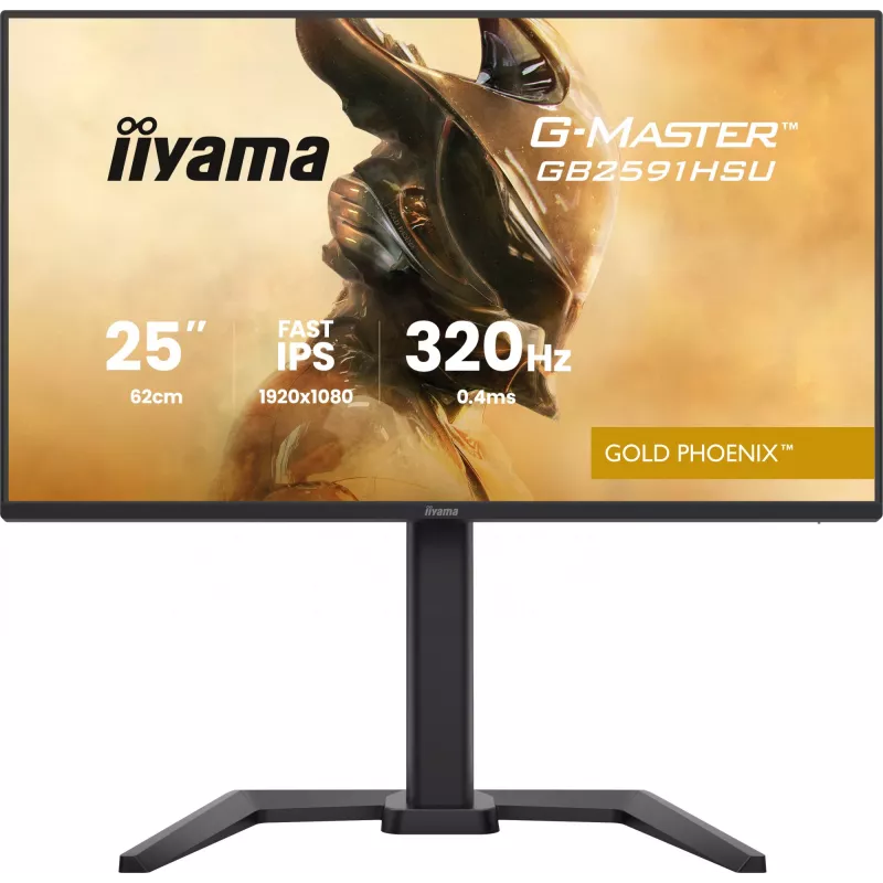 Mängumonitor IIYAMA G-Master GB2591HSU-B1 24,5 tolli (68,6 cm) Full HD — HDMI/DisplayPort/USB, must