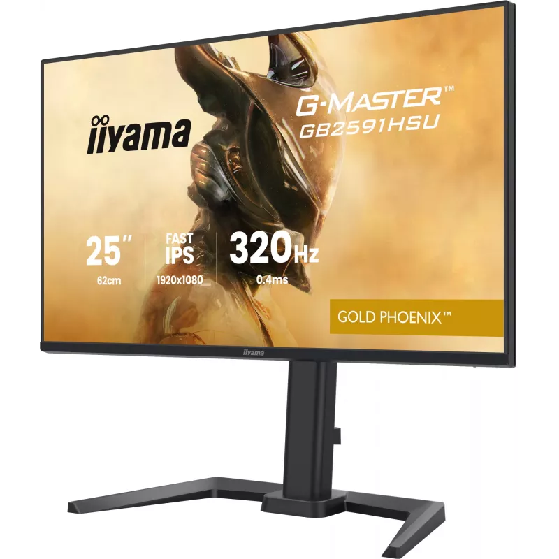 Mängumonitor IIYAMA G-Master GB2591HSU-B1 24,5 tolli (68,6 cm) Full HD — HDMI/DisplayPort/USB, must