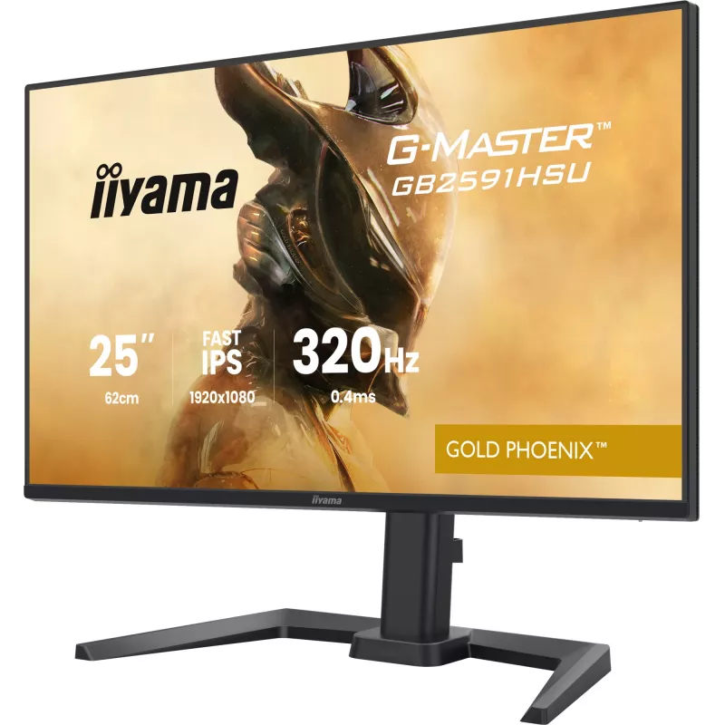 Mängumonitor IIYAMA G-Master GB2591HSU-B1 24,5 tolli (68,6 cm) Full HD — HDMI/DisplayPort/USB, must