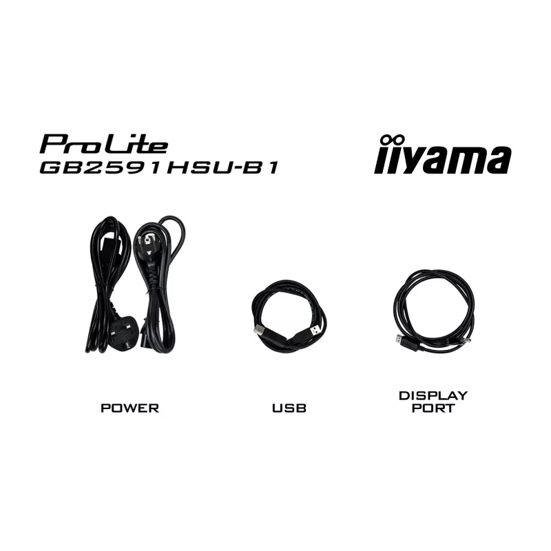 Mängumonitor IIYAMA G-Master GB2591HSU-B1 24,5 tolli (68,6 cm) Full HD — HDMI/DisplayPort/USB, must