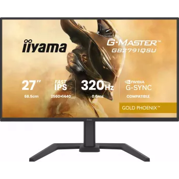 Mängurimonitor IIYAMA GB2791QSU-B1 27 tolli (68,6 cm) QHD koos HDMI, DisplayPort ja USB-ga, must