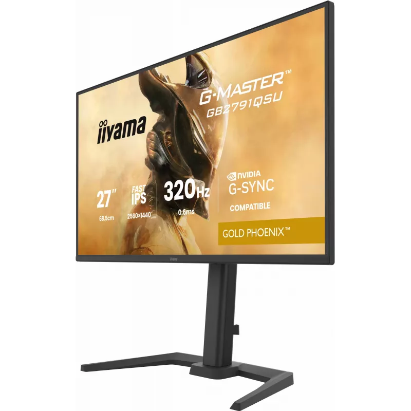 Mängurimonitor IIYAMA GB2791QSU-B1 27 tolli (68,6 cm) QHD koos HDMI, DisplayPort ja USB-ga, must