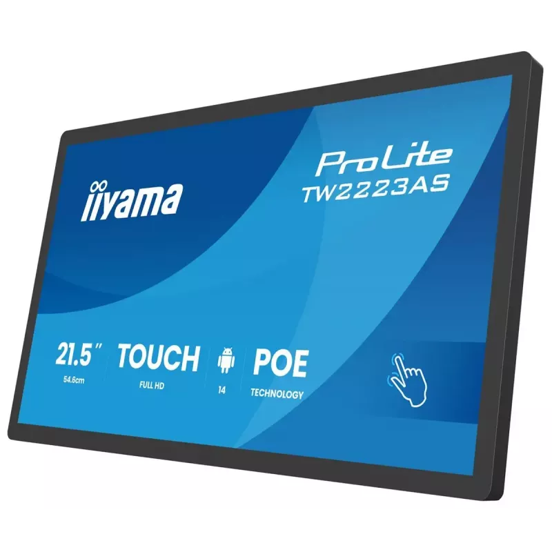 Monitor IIYAMA TW2223AS-B3P 21,5 tolli (55,0 cm) M-Touch USB-C Android 16:9
