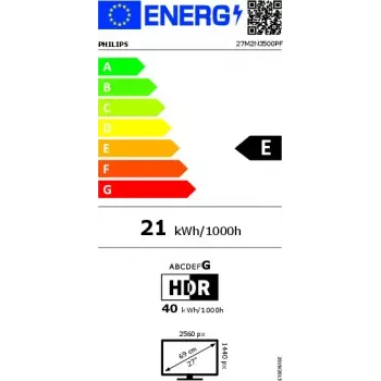 Arvutimonitor Philips Evnia 3000 27M2N3500PF/00 27 tolli (68,6 cm) Quad HD 2560×1440 LCD, 16:9, VESA, must