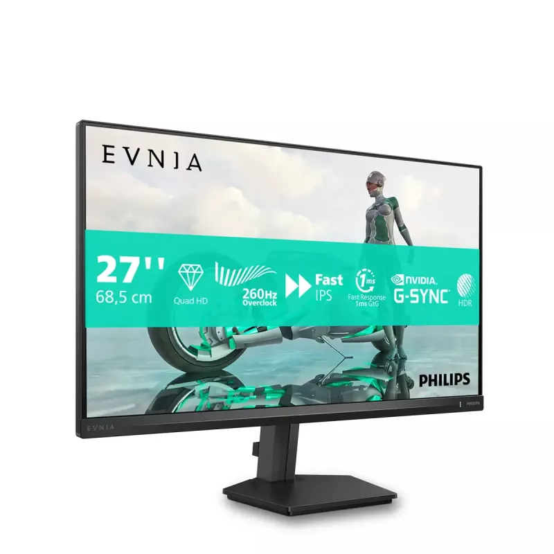 Arvutimonitor Philips Evnia 3000 27M2N3500PF/00 27 tolli (68,6 cm) Quad HD 2560×1440 LCD, 16:9, VESA, must