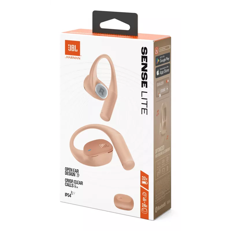 JBL Sense Lite Peakomplekt Juhtmevaba Kõrvakonk Muusika/Kõned Bluetooth Beež