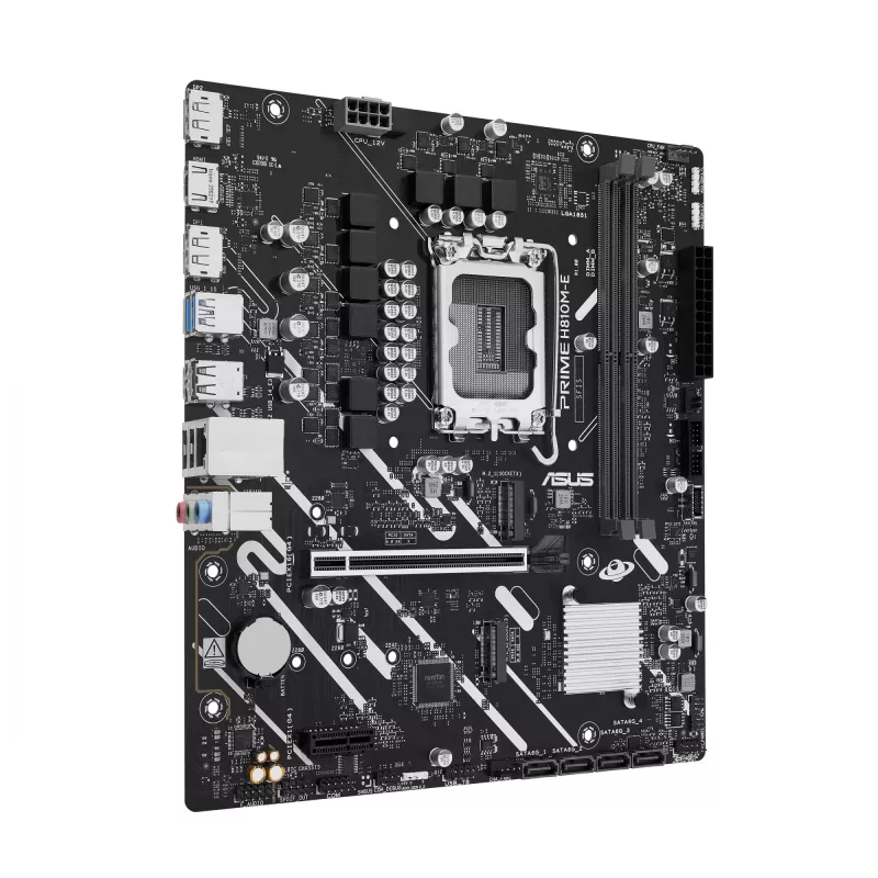 Emaplaat ASUS PRIME H810M-E-CSM LGA1851 Intel H810 mATX, 2×DDR5, 2×DisplayPort, 1×HDMI