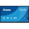iiyama TN6505A-B1AG Signage Display interaktiivne lameekraan 163,8 cm (64,5 tolli) 500 cd/m² 4K Ultra HD Must Puutetundlik ekraan