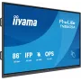 iiyama TN8605A-B1AG Signage Display interaktiivne lameekraan 2,17 m (85,6 tolli) 500 cd/m² 4K Ultra HD must puuteekraan
