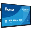 Interaktiivne lameekraan IIYAMA TE8613A-B2AG 85.6 tolli (2.17 m) 4K UHD, 500 cd/m², Wi‑Fi, Android, 24/7
