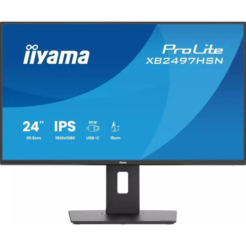 iiyama ProLite XB2497HSN-B1 arvutikuvar 60,5 cm (23,8 tolli) 1920 x 1080 pikslit Full HD LED Must