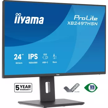iiyama ProLite XB2497HSN-B1 arvutikuvar 60,5 cm (23,8 tolli) 1920 x 1080 pikslit Full HD LED Must