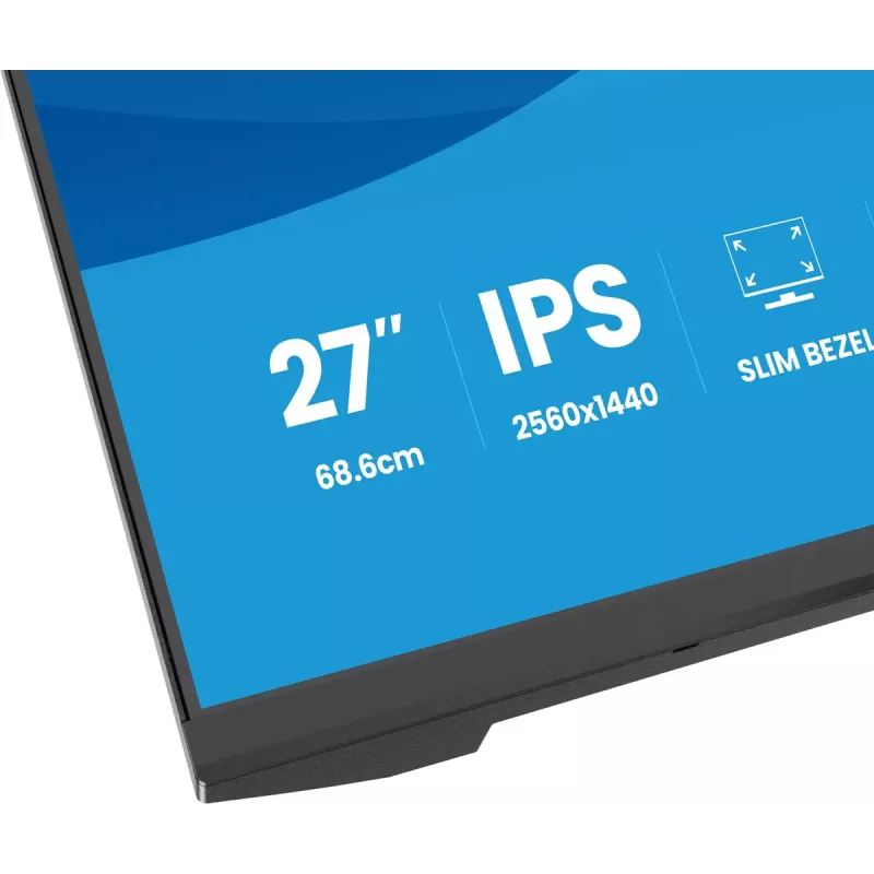 27-tolline IIYAMA ProLite X2793QSU-B1 Quad HD 2560x1440 IPS LED monitor, 1 ms, USB jaotur, kõlarid, VESA