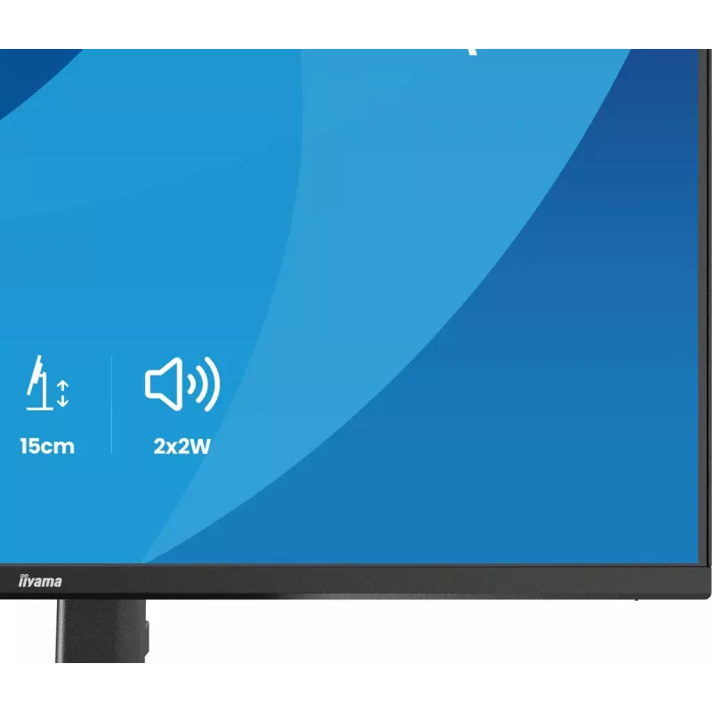 Monitor IIYAMA ProLite XB2793QSU-B1 27 tolli (68,6 cm) IPS LED Quad HD 2560x1440, matt, USB-jaotur, kõlarid, VESA, kõrguse reguleerimine, must