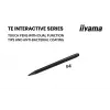 Interaktiivne lameekraan IIYAMA TE7513A-B2AG 75 tolli 4K UHD puuteekraan, 500 cd/m², Wi‑Fi, Android, 24/7