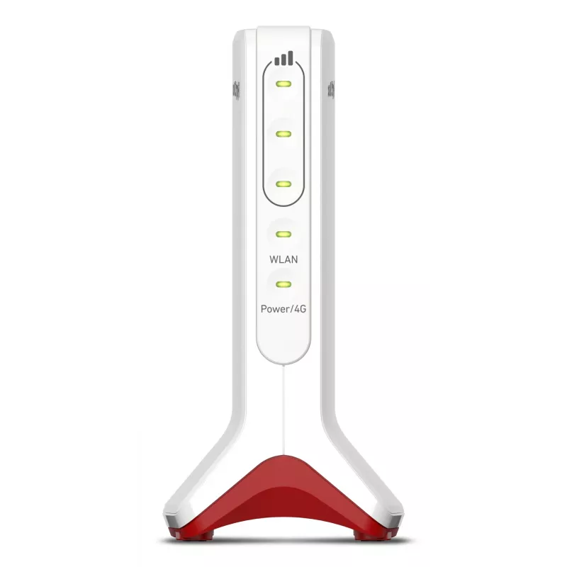 Box FRITZ 6825 4G juhtmevaba ruuter Gigabit Ethernet Ühesagedusala (2,4 GHz) Valge