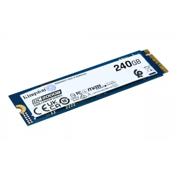 Kingston Technology 240G DC2000B PCIe 4.0 M.2 2280 Enterprise SSD (ilma jahutusradiaatorita)