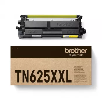 Tonerikassett Brother TN-625XXLY kollane, originaal, mahutavus 6500 lehekülge, 1 tk