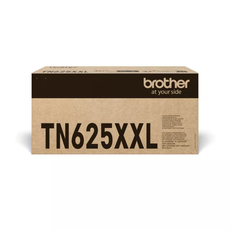 Tonerikassett Brother TN-625XXLY kollane, originaal, mahutavus 6500 lehekülge, 1 tk