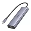 USB-C Hub UGREEN 90568 2 USB 3.0 HDMI RJ45 SD TF PD port