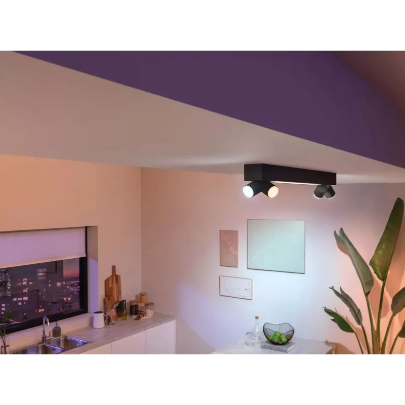 Philips Hue Valge and colour ambience Centris 4-kohaline laelamp