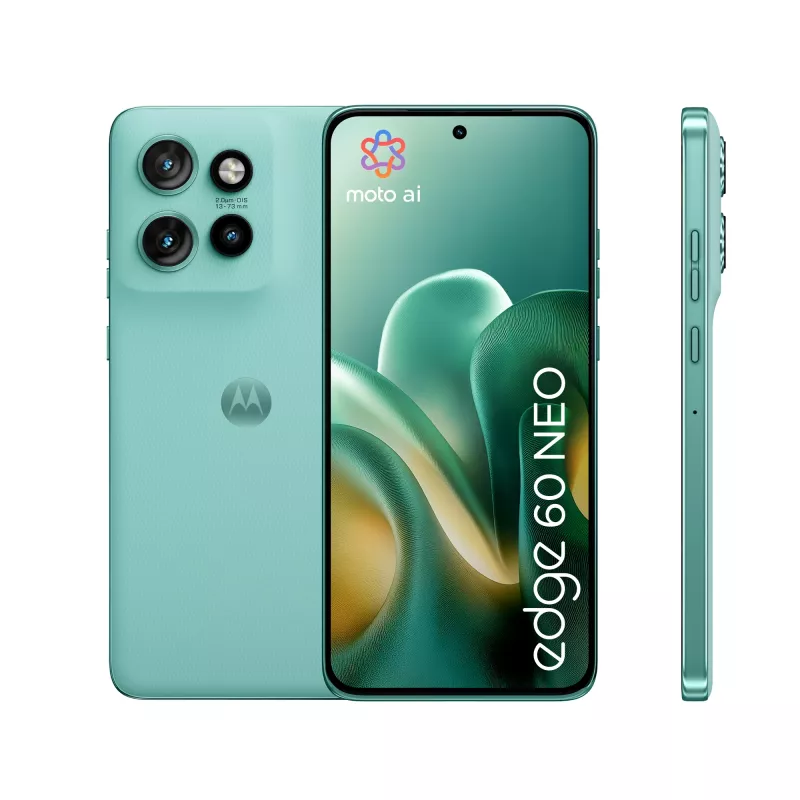 Motorola edge 60 Neo 16,1 cm (6.36 tolli) Dual SIM Android 15 5G USB USB-C 12 GB 256 GB 5000 mAh Türkiissinine