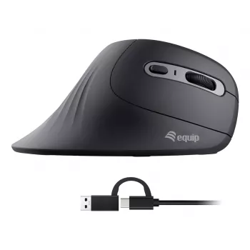Equip 245119 hiir Universaalne Paremakäeline USB Type-A + USB USB-C Optiline 7200 DPI