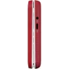 Feature phone Doro Leva E30 clamshell, 2.8 inch (7.11 cm) 320x240, Single SIM, 0.3 MP camera, 1150 mAh, IP55, Red/Valge