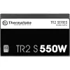 Toiteplokk THERMALTAKE TR2 S 550W, ATX, 20+4 pin, 80 PLUS, 120 mm ventilaator, must