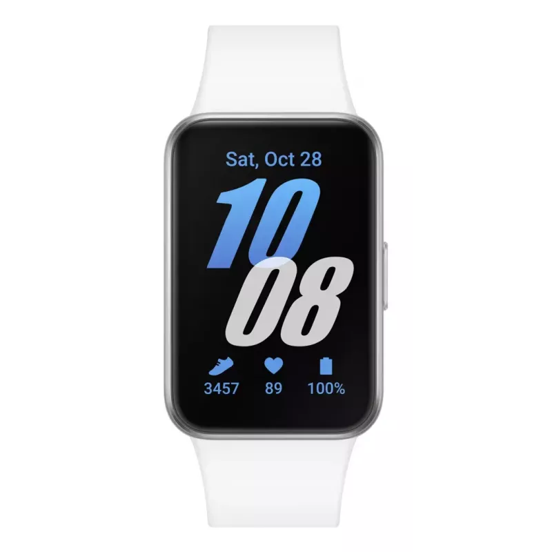 Samsung Galaxy Fit3 4,06 cm (1,6 tolli) AMOLED 40 mm Digitaalne 256 x 402 pikslit Puuteekraan Hõbedane