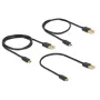 USB-kaabel DeLOCK 83680 USB 2.0 USB A Micro-USB B Must