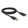 USB-kaabel DeLOCK 84019 2m USB 3.2 Gen 1 USB A USB C Must