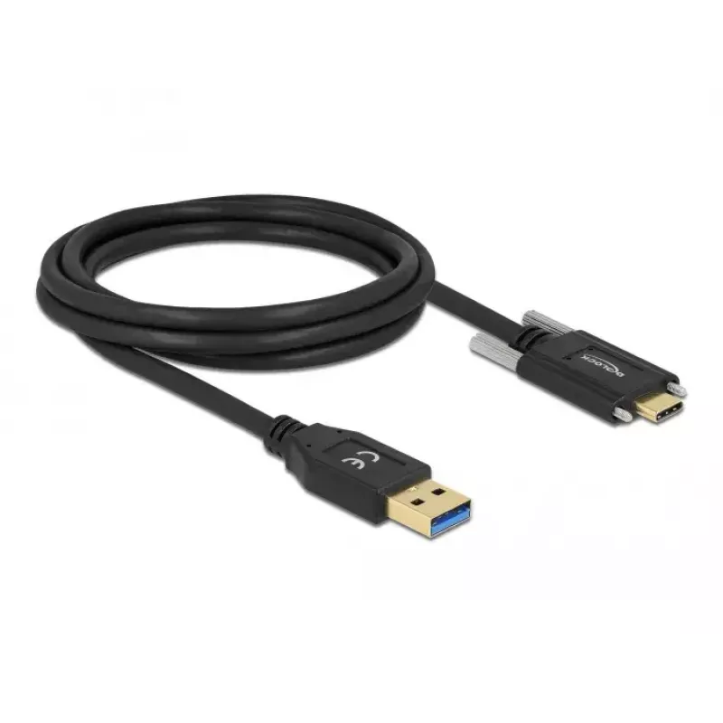 USB-kaabel DeLOCK 84019 2m USB 3.2 Gen 1 USB A USB C Must