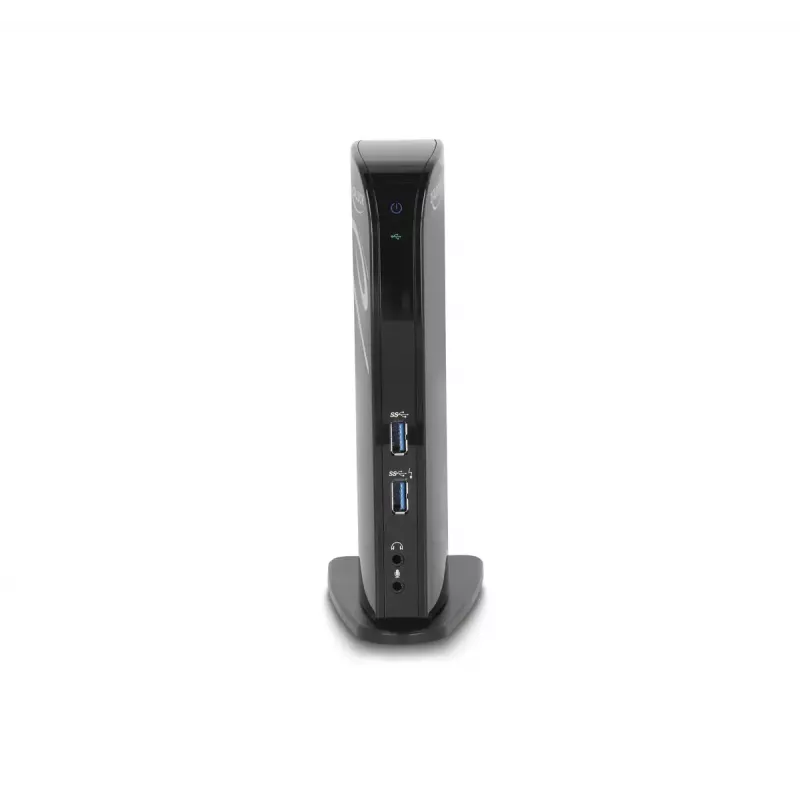 DeLOCK USB-dokkimisjaam kahe DisplayPordiga, 4K, USB 3.2, LAN, heli