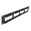 Patch Panel DeLOCK Easy 45 19 tolli 4 x 90,5 x 45,2 mm 2U must