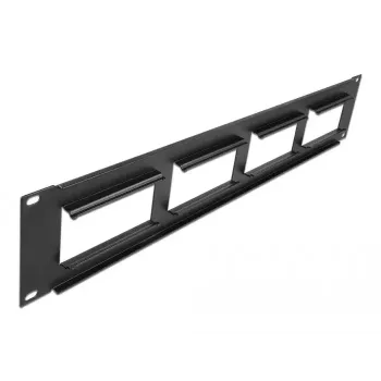 Patch Panel DeLOCK Easy 45 19 tolli 4 x 90,5 x 45,2 mm 2U must