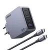 Ugreen Nexode Pro 160W GaN laadija USB-C kaabliga universaalne must, hall AC kiirlaadimine siseruumides