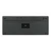 Manhattan Ultra õhuke Dual-Mode juhtmevaba klaviatuur, Saksa QWERTZ paigutus, Bluetooth (v3.0) ja juhtmeta (2,4 GHz), 78 madalprofiiliga kääritüüpi klahvi, automaatne toitehaldus, leviala 10 m, USB-A mikro vastuvõtja, AAA-aku (kaasas), Windows ja Mac, kolmeaastane garantii