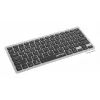 Manhattan Ultra õhuke Dual-Mode juhtmevaba klaviatuur, Saksa QWERTZ paigutus, Bluetooth (v3.0) ja juhtmeta (2,4 GHz), 78 madalprofiiliga kääritüüpi klahvi, automaatne toitehaldus, leviala 10 m, USB-A mikro vastuvõtja, AAA-aku (kaasas), Windows ja Mac, kolmeaastane garantii