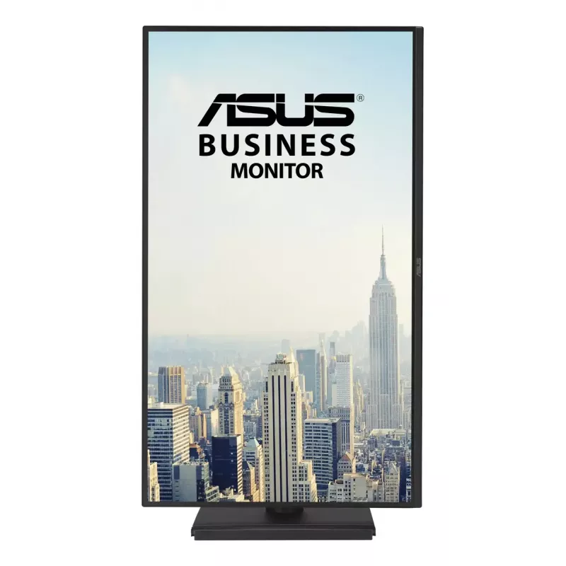 27-tolline ASUS BE27AQ IPS LCD monitor, 2560 x 1440 WQHD, 5 ms, USB 3.2 jaotur, kõrguse reguleerimine, VESA, sisseehitatud kõlarid, must