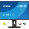 Monitor IIYAMA ProLite XB2495WSU-B1 24,1 tolli (61,2 cm) 1920×1200 IPS Full HD, 4 ms, USB 3.2 jaotur, kõrgus reguleeritav, kõlarid
