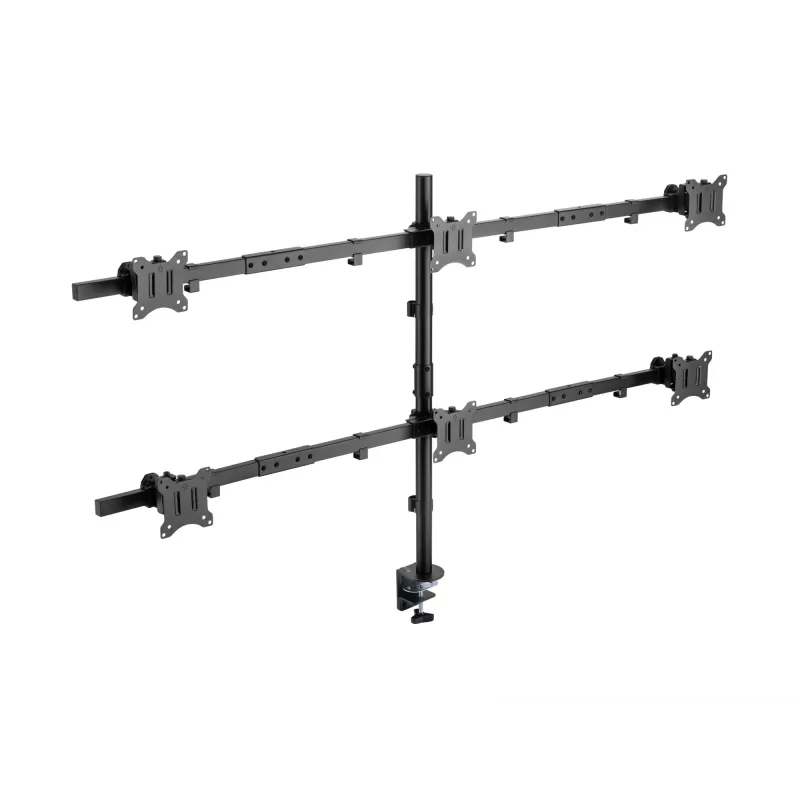 Monitor Desk Mount Bracket Equip 17 inch-32 inch Articulating 6, Equip 17 inch-32 inch Articulating 6 Monitor Desk Mount Bracket
