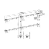 Monitor Desk Mount Bracket Equip 17 inch-32 inch Articulating 6, Equip 17 inch-32 inch Articulating 6 Monitor Desk Mount Bracket