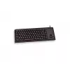 Cherry G84-4420 kompaktne klaviatuur hiirekuuliga, USB, USA paigutus, must