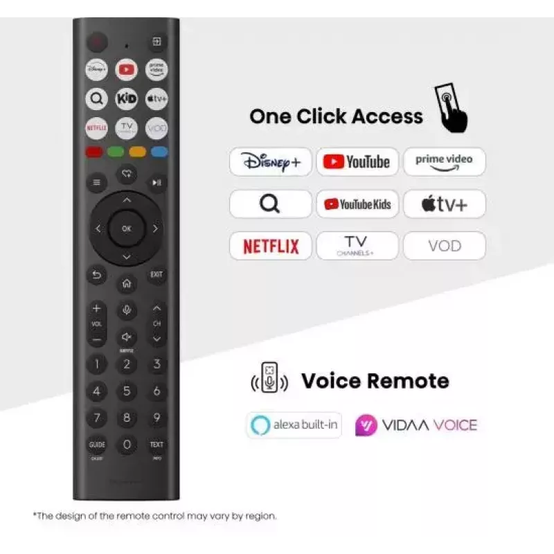 Hisense A7Q 65A7Q 165,1 cm (65 tolli) 4K Ultra HD nutiteler Wi-Fi must 400 cd/m²