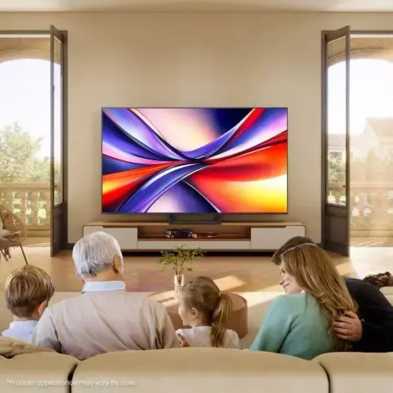 Hisense A7Q 65A7Q 165,1 cm (65 tolli) 4K Ultra HD nutiteler Wi-Fi must 400 cd/m²