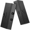 USB-jagaja lüliti UGREEN UGR423 2x1 Must — 2 arvutit 1 USB-seadmele, käsitsi nupp