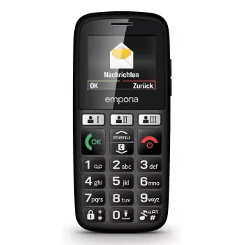 Emporia emporiaHAPPY 4,6 cm (1,81 tolli) 70 g Must Algtaseme telefon